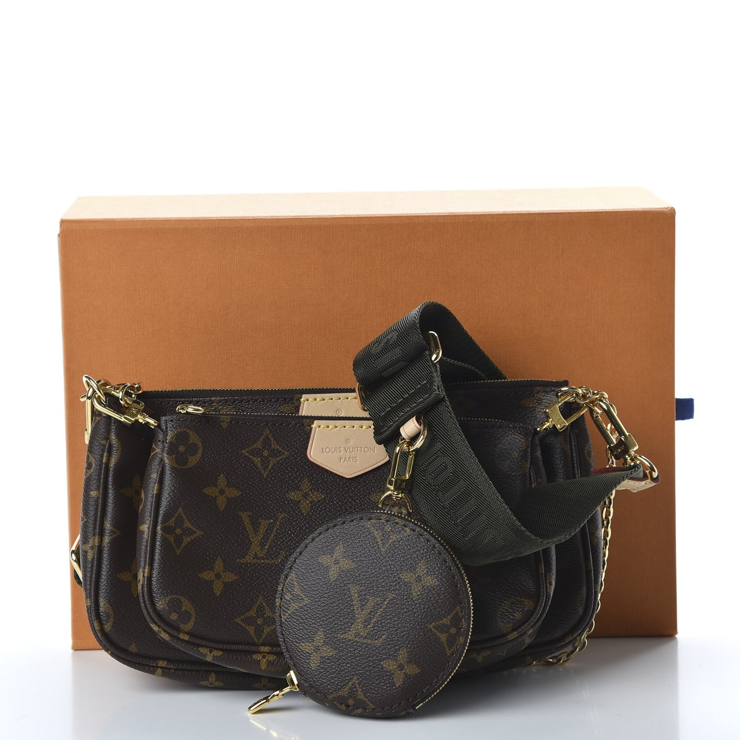 Monogram Multi Pochette Accessories Kaki