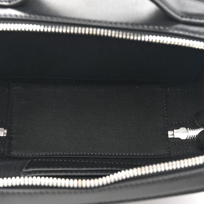 Celine Triomphe Canvas Top Handle Messenger Box Black 5 of 11