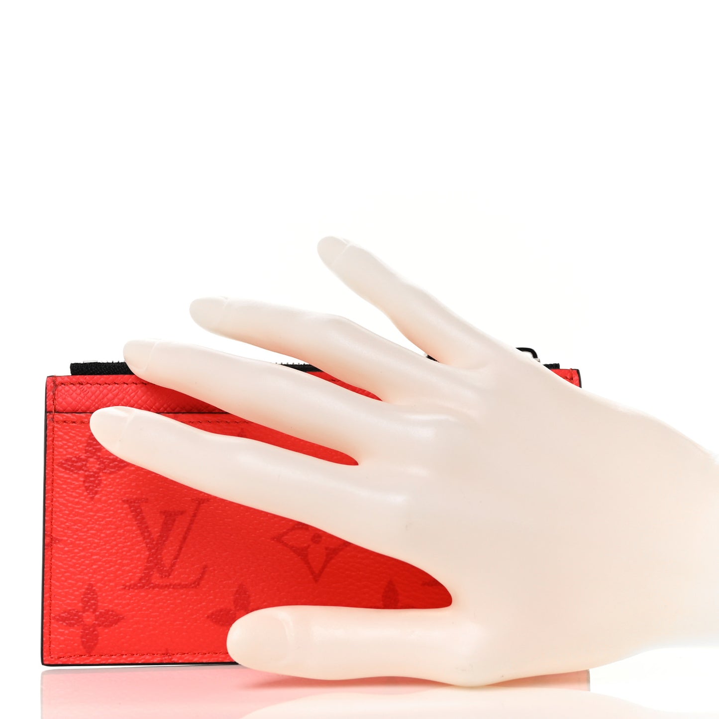 Taigarama Coin Card Holder Fire Red