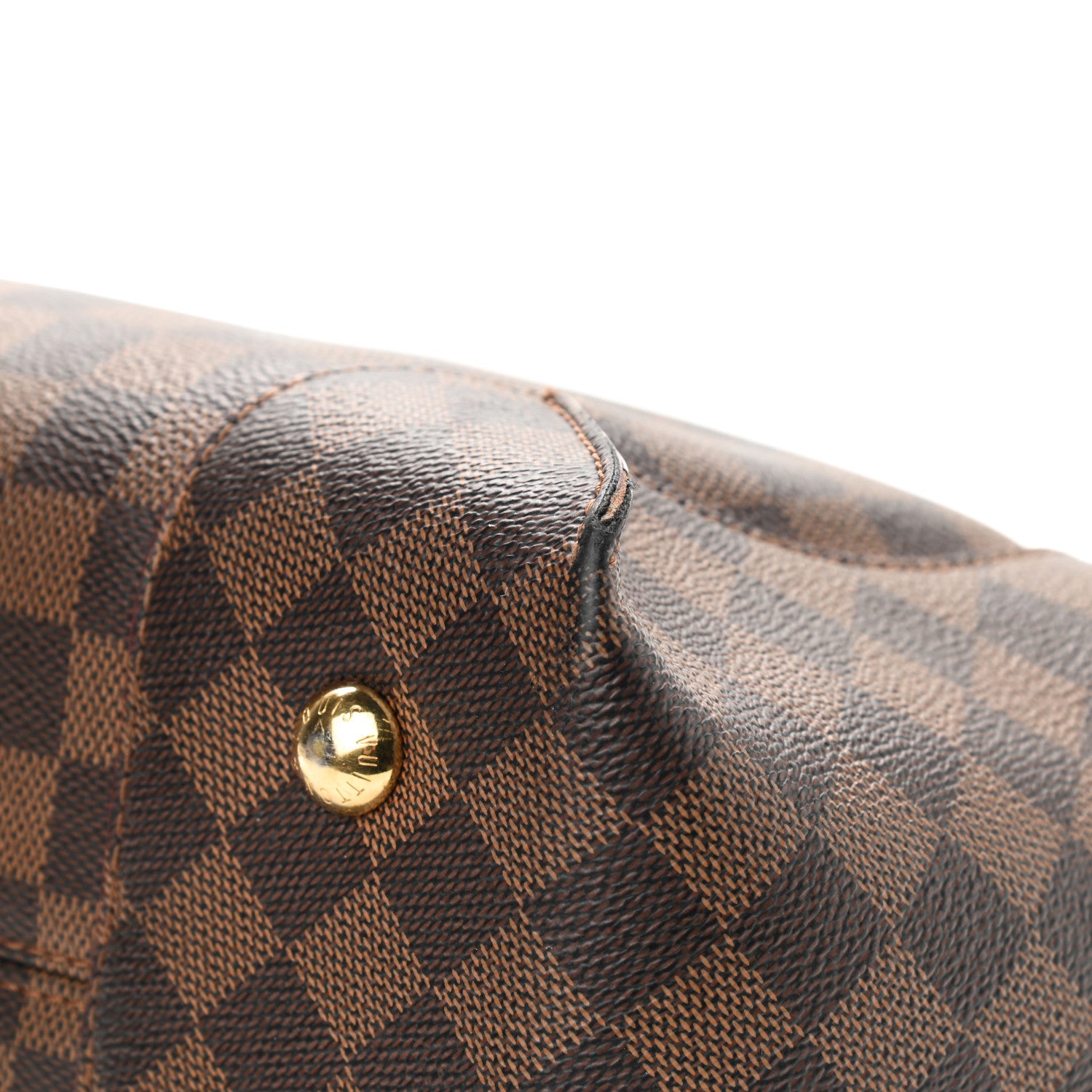 Louis Vuitton Damier Ebene Caissa Hobo Cherry 8 of 25