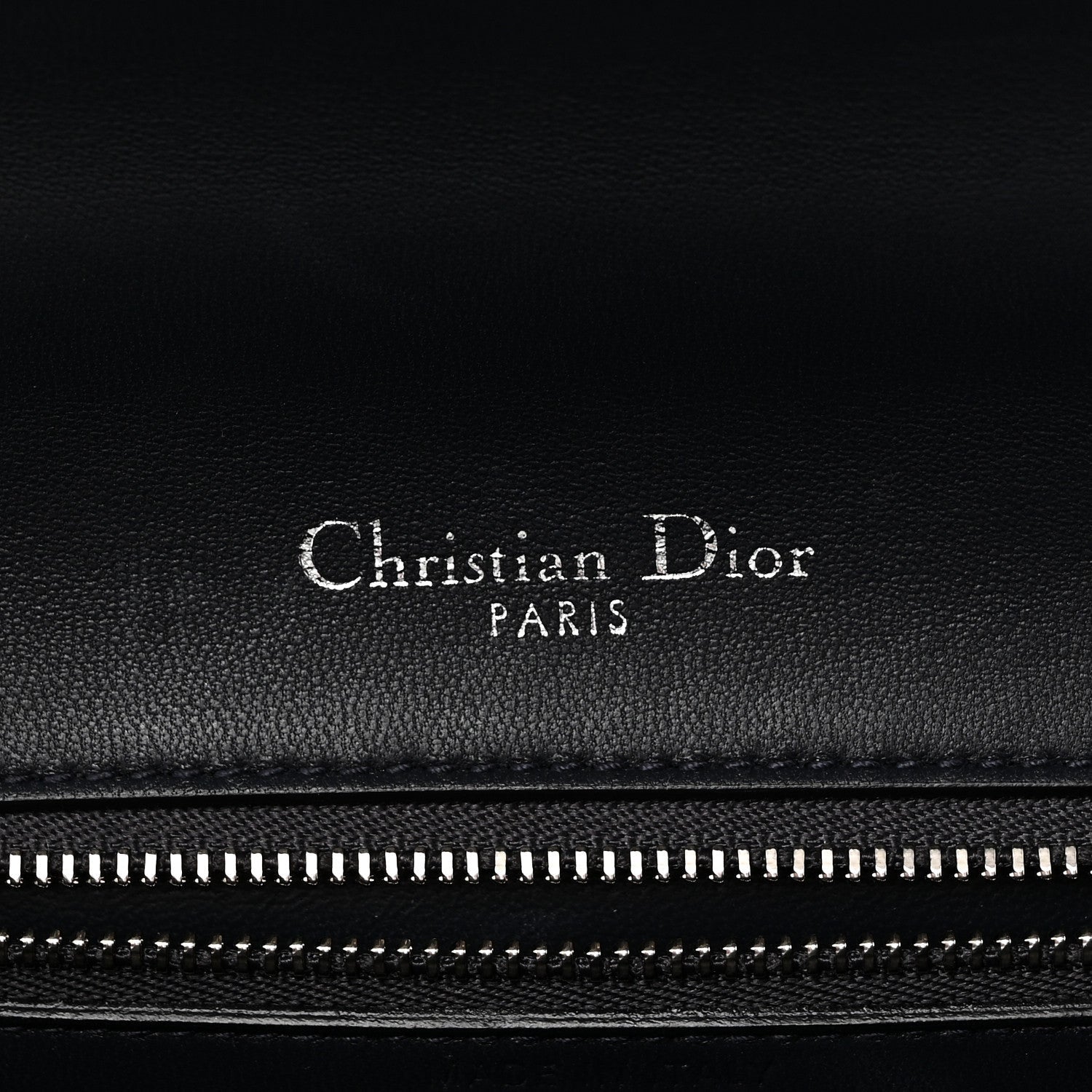 Christian Dior Patent Micro-Cannage Medium Diorama Flap Bag Blue 6 of 7