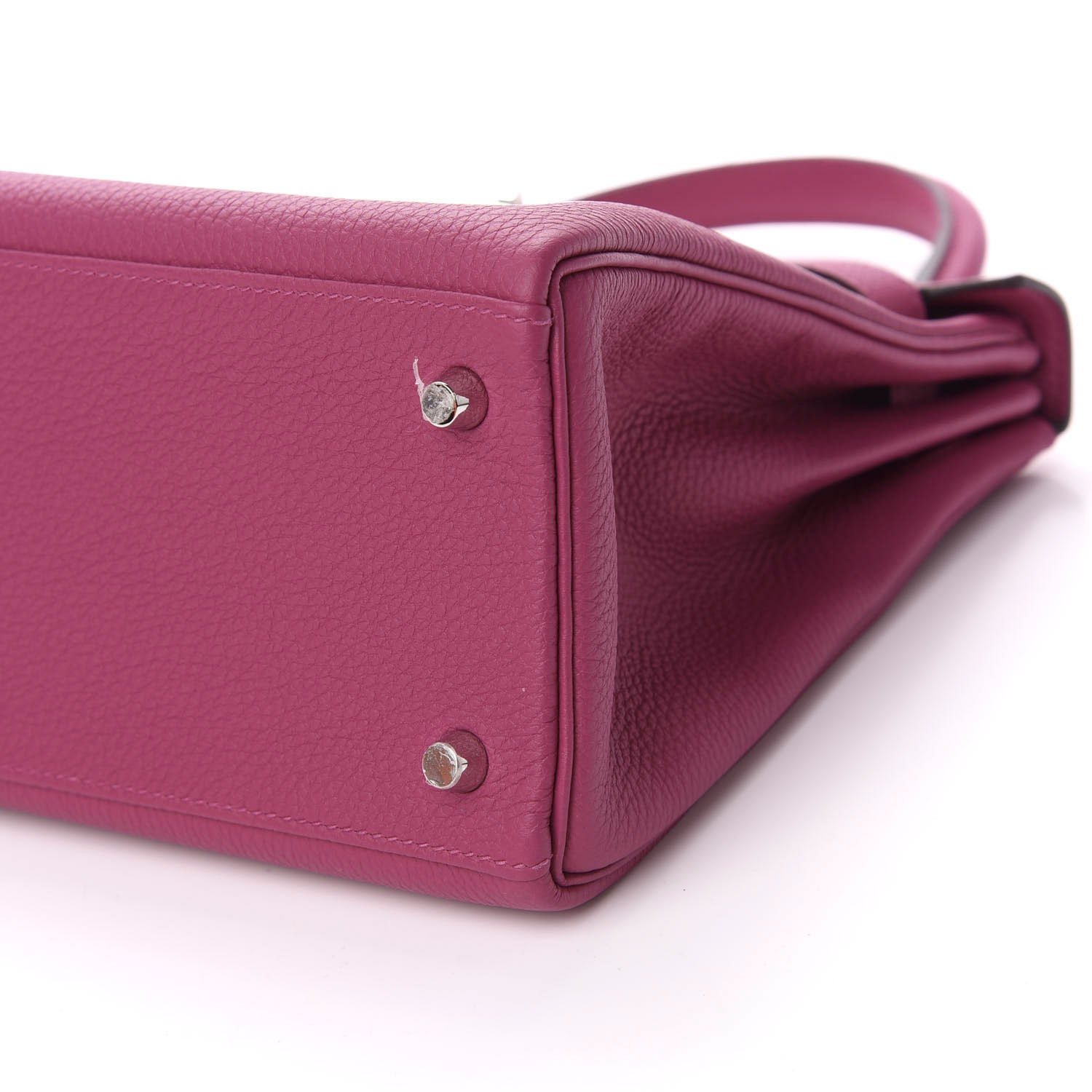 Hermes Togo Kelly Retourne 28 Rose Pourpre 10 of 11