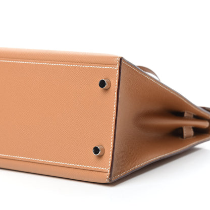 Hermes Epsom Kelly Sellier 32 Naturelle 7 of 10