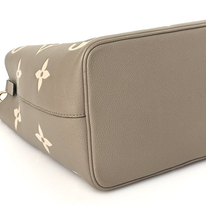 Louis Vuitton Empreinte Monogram Giant Neonoe MM Tourterelle Creme Tourterelle Creme 8 of 9