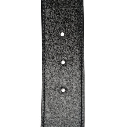 Hermes Box Togo 32mm H Belt 85 Black Gold 5 of 9