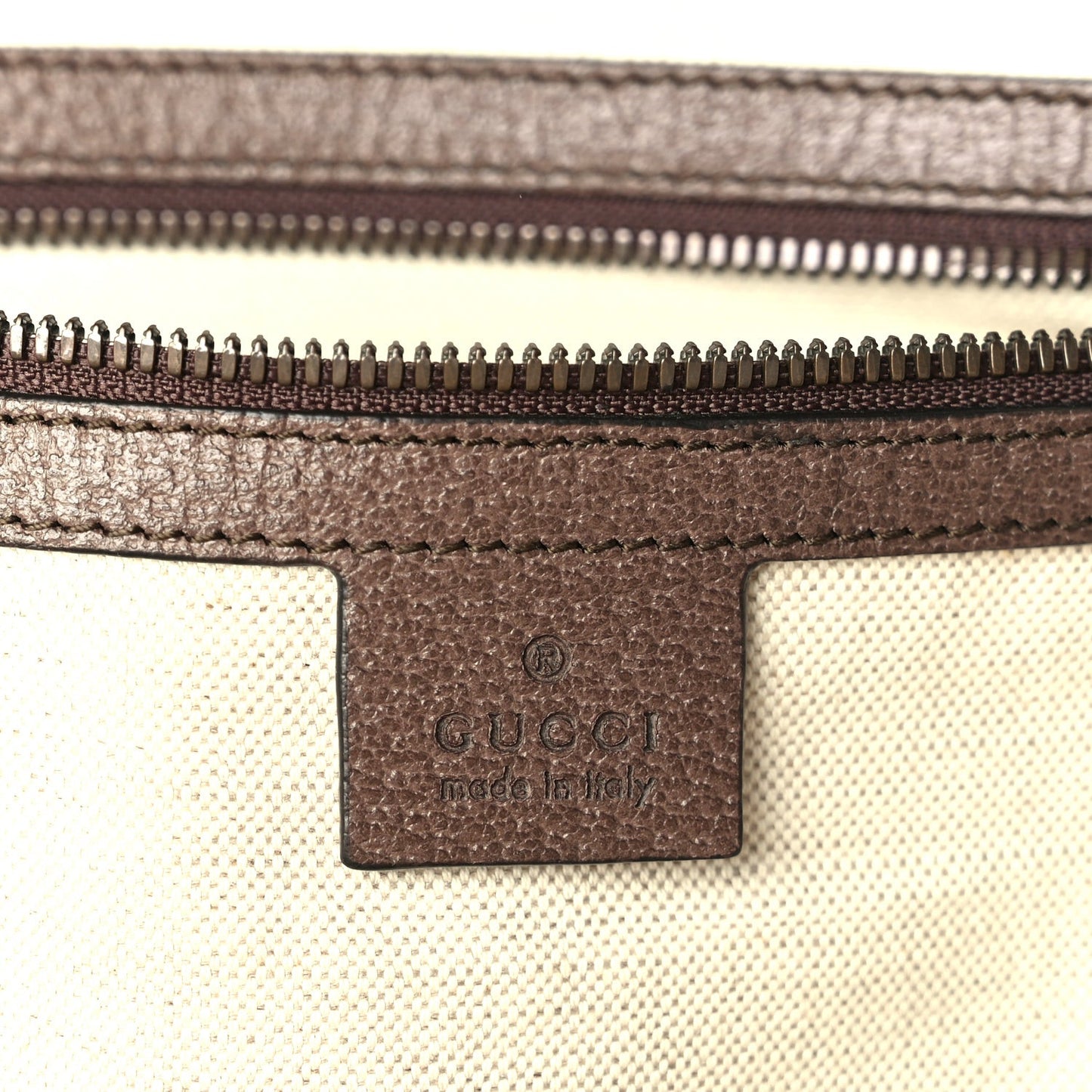 GG Supreme Monogram Medium Ophidia Day Backpack Brown
