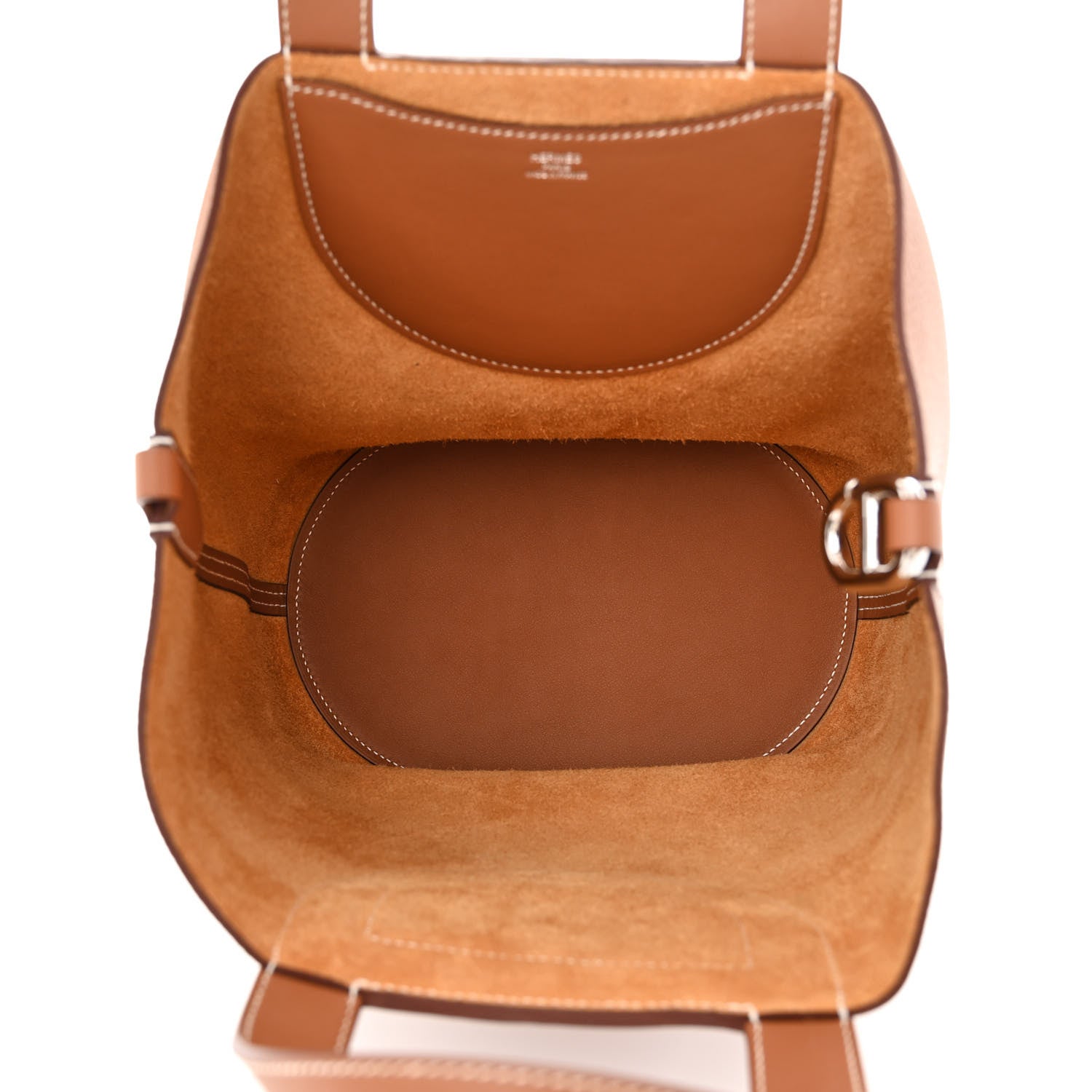 Hermes Taurillon Clemence Swift In-The-Loop 18 Bag Gold 5 of 11