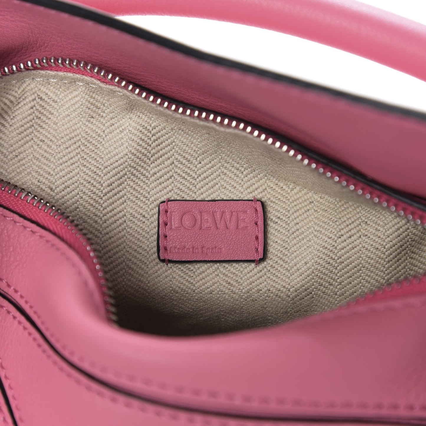 Calfskin Mini Puzzle Bag Wild Rose