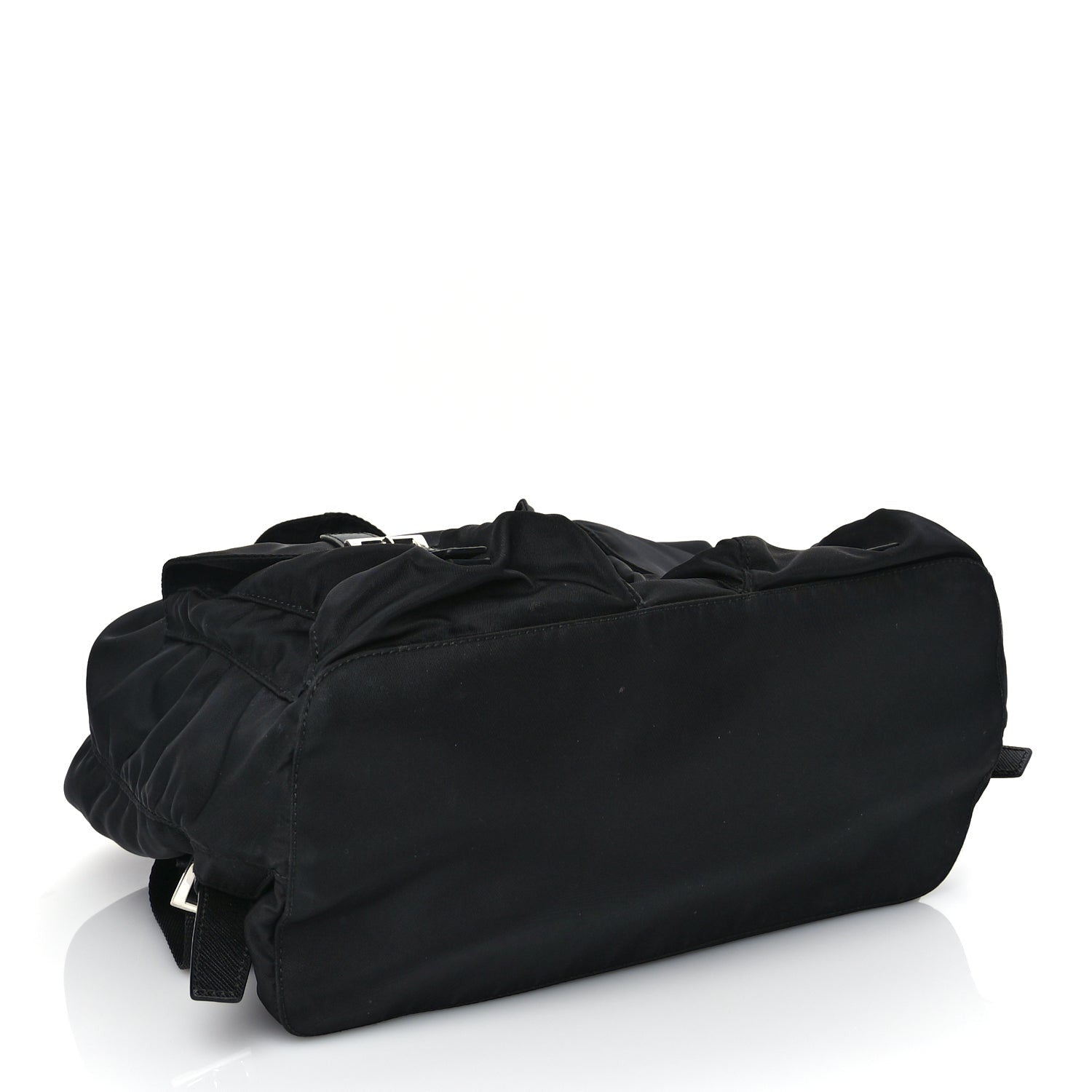 Prada Re-Nylon Saffiano Medium Backpack Black 3 of 8