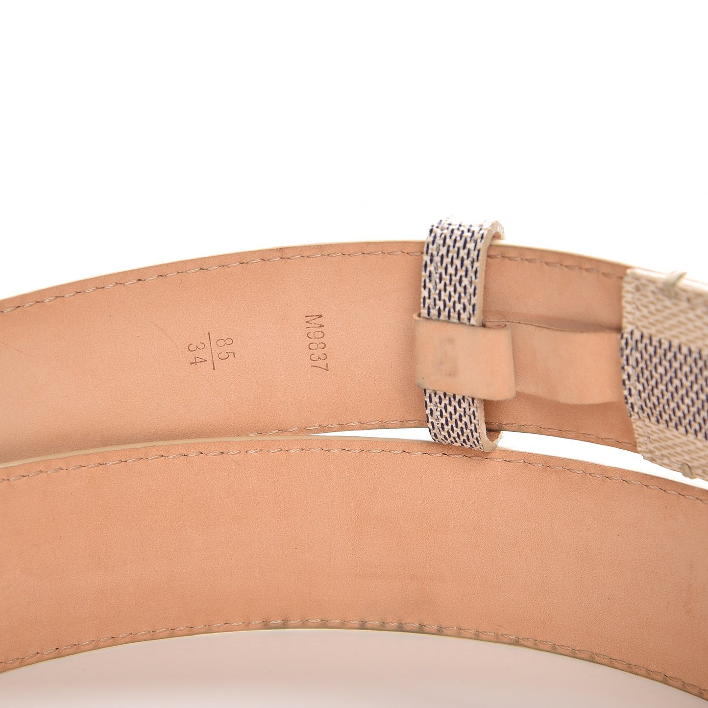 Damier Azur Voyage Belt 85 34