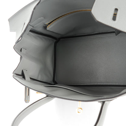 Hermes Togo Birkin 30 Gris Mouette 8 of 25