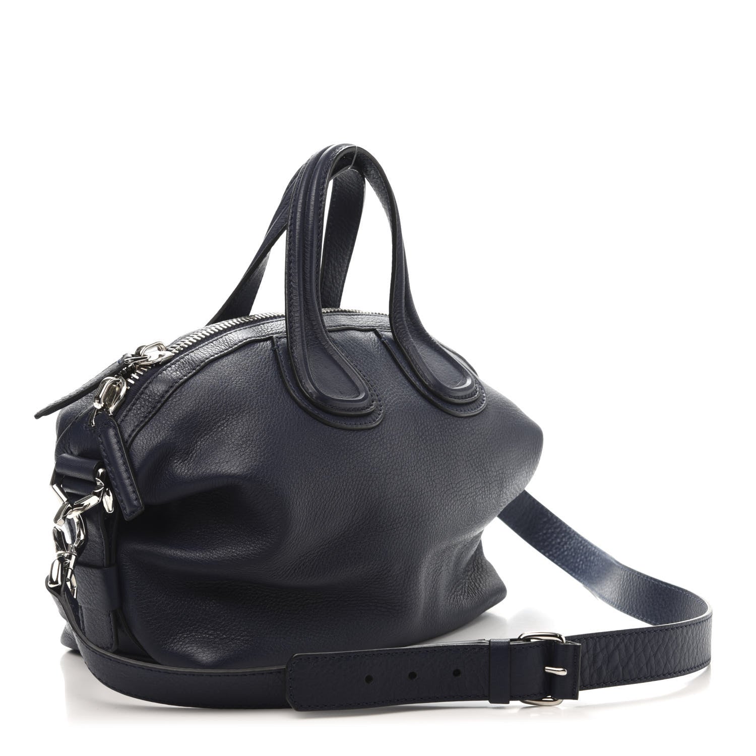 Givenchy Pebbled Calfskin Small Nightingale Night Blue 3 of 11