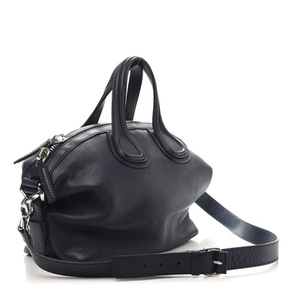 Givenchy Pebbled Calfskin Small Nightingale Night Blue 3 of 11