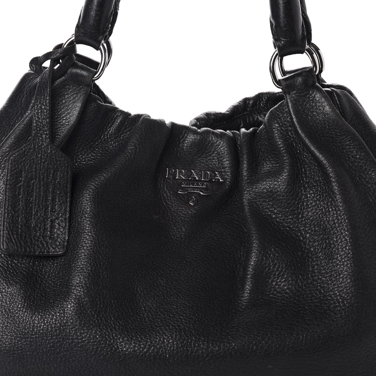 Prada Cervo Antik Bauletto Black 10 of 10
