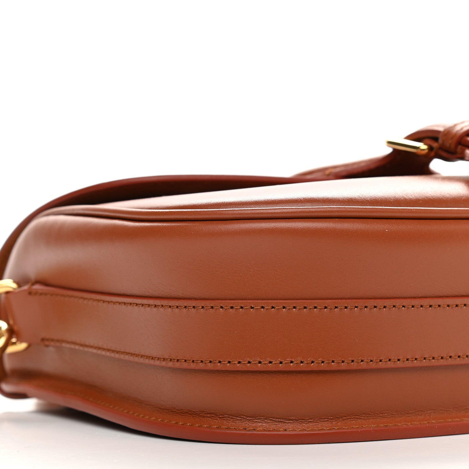 Christian Dior Box Calfskin Medium Bobby Flap Dark Tan 8 of 9