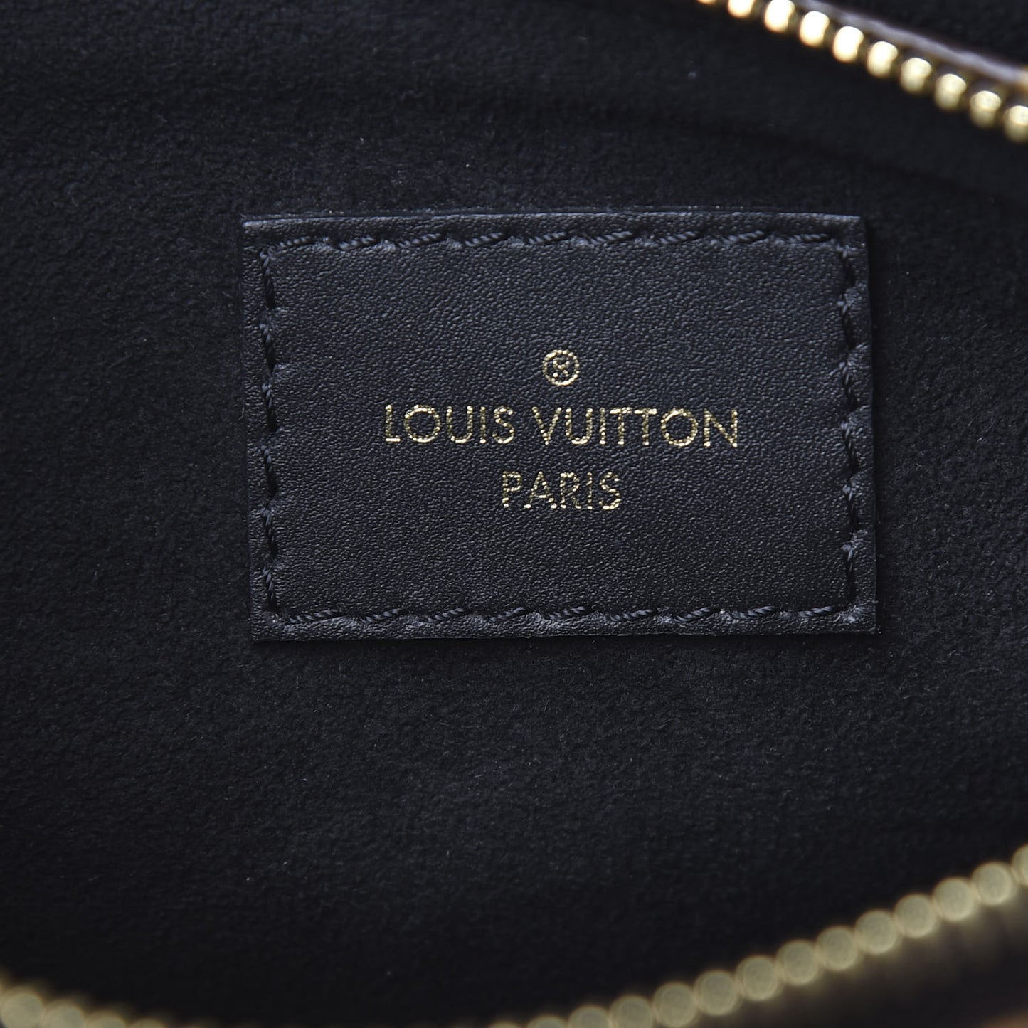 Monogram Flower Tote Black