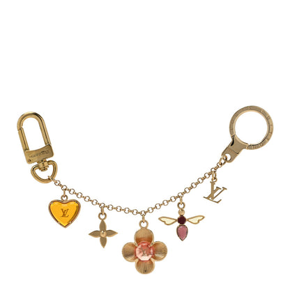 Louis Vuitton Bee Flower Chain Key Charm 1 of 4