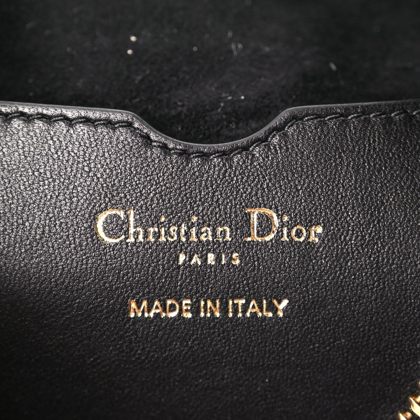 Lambskin Cannage Small Dior Vibe Hobo Bag Black