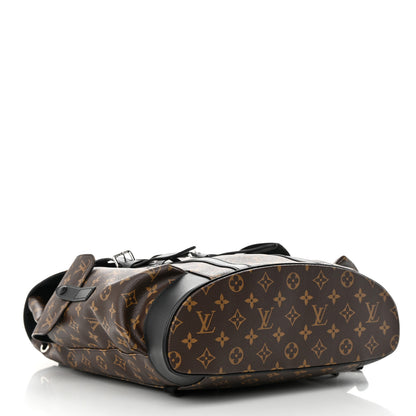 Louis Vuitton Monogram Macassar Christopher PM Backpack 4 of 16
