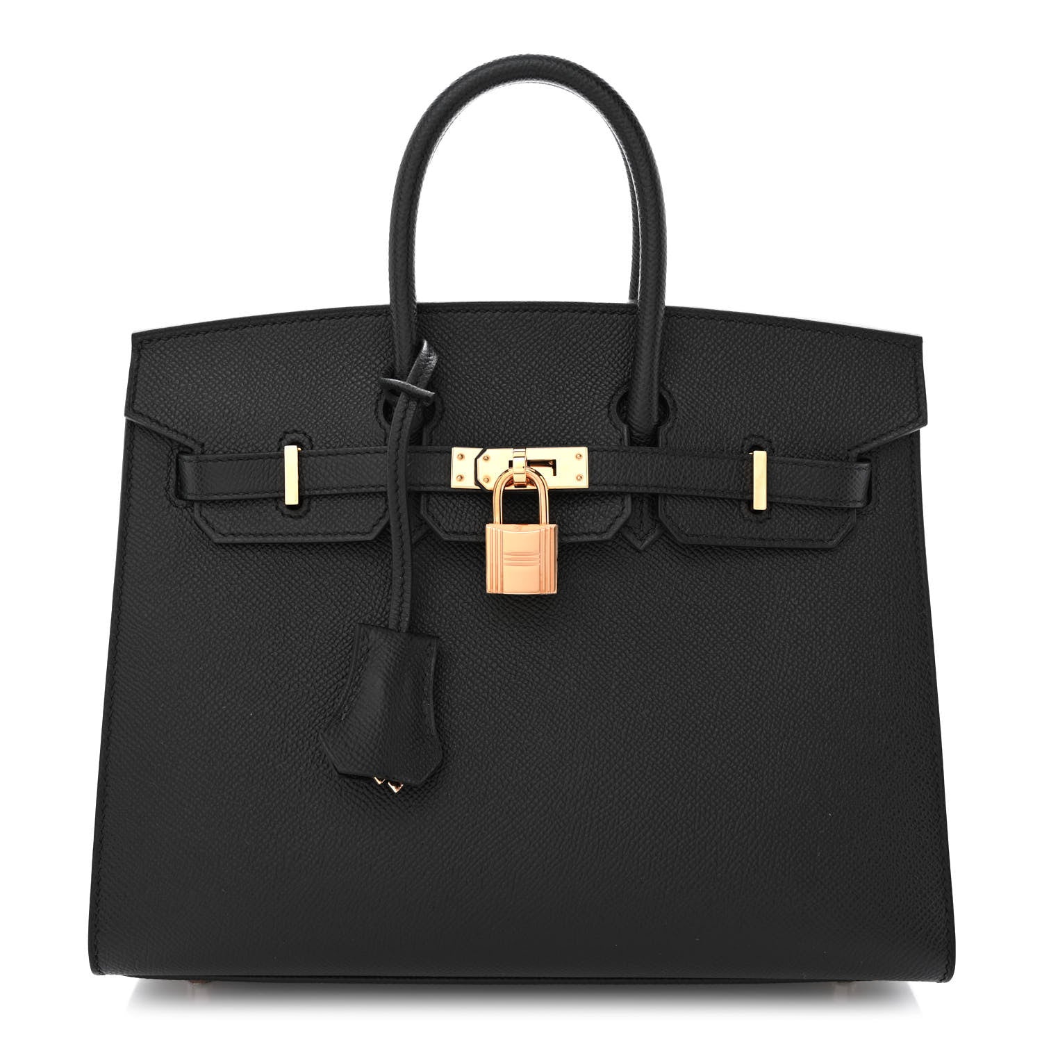 Hermes Epsom Birkin Sellier 25 Black 1 of 11