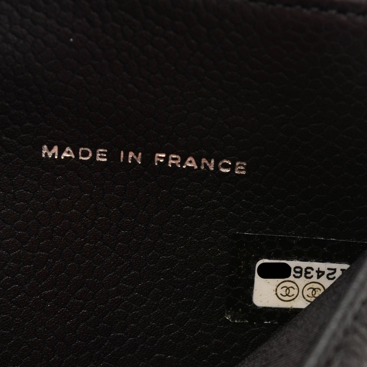 Caviar Timeless CC Compact French Wallet Black