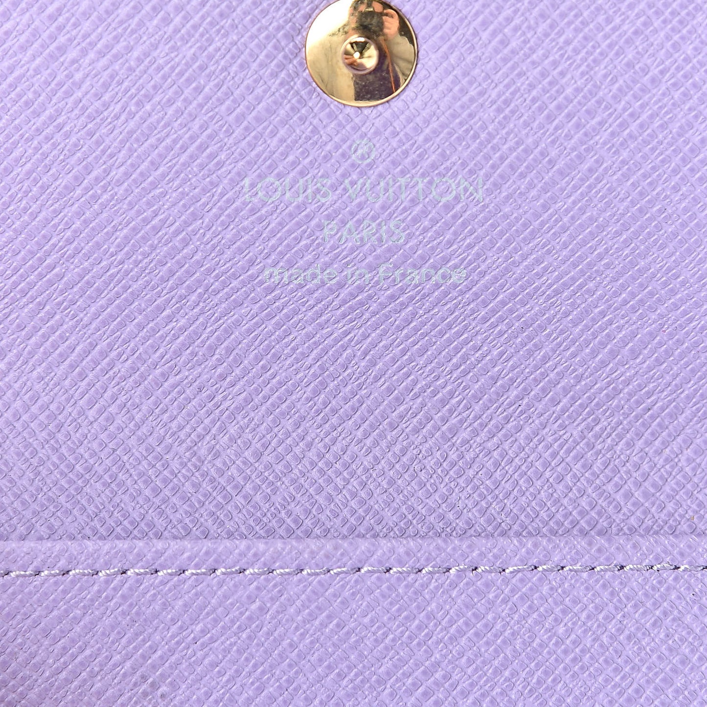 Monogram Multicolor Multicles 4 Key Holder Black Violet