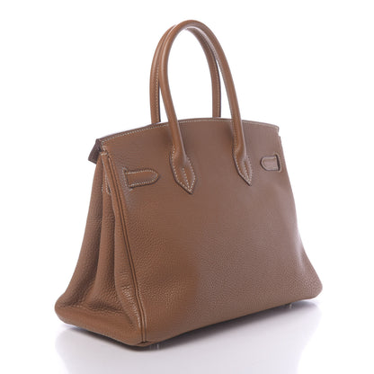 Hermes Togo Birkin 30 Gold 3 of 10