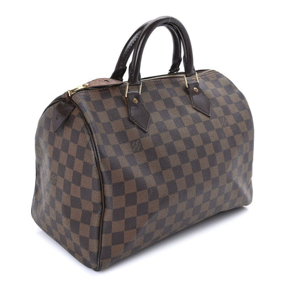 Louis Vuitton Damier Ebene Speedy 30 3 of 9