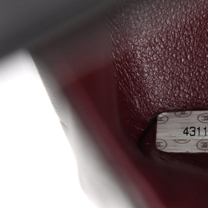 Chanel Lambskin Quilted Medium Double Flap Black 13 of 14