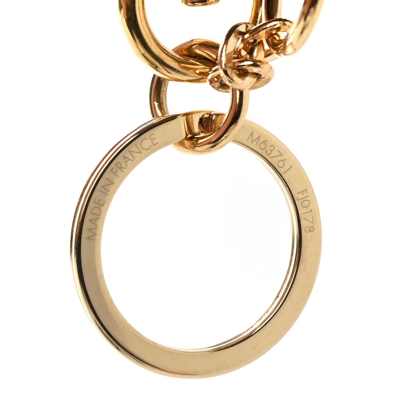 Monogram Stories Bag Charm Key Holder