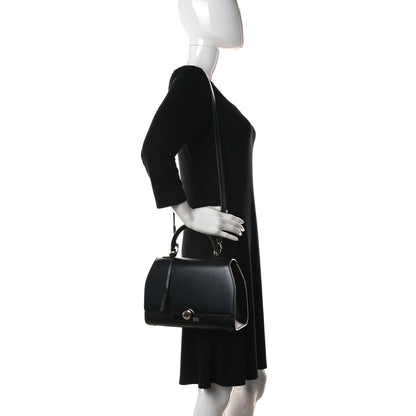 Moynat Box Calfskin Rejane PM Black 2 of 9
