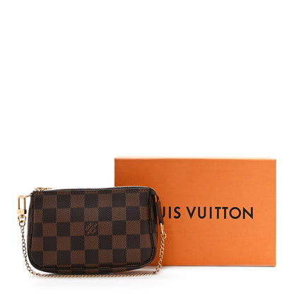 Louis Vuitton Damier Ebene Mini Pochette Accessories 11 of 11