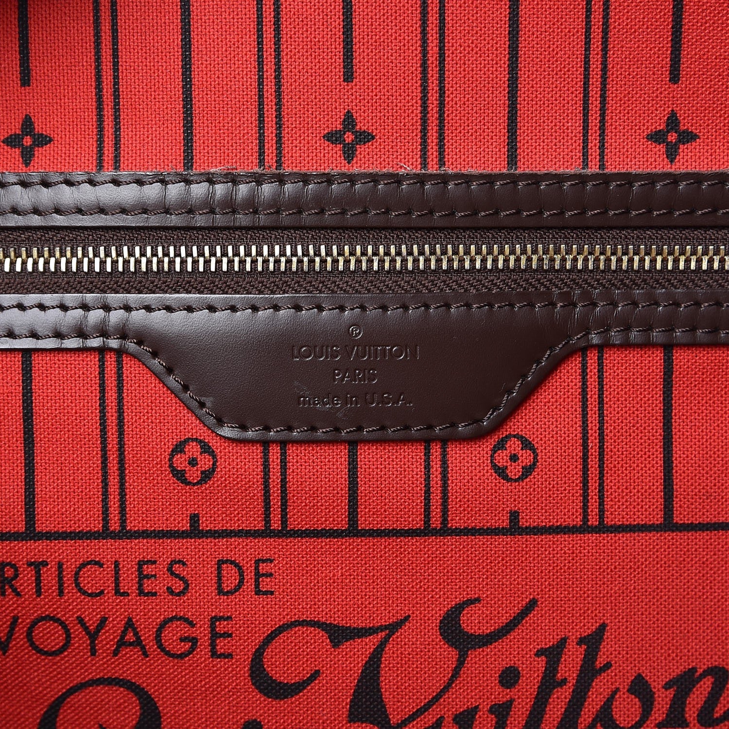 Louis Vuitton Damier Ebene Neverfull GM 6 of 16