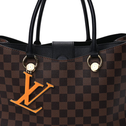 Louis Vuitton Damier Ebene LV Riverside Black 6 of 8
