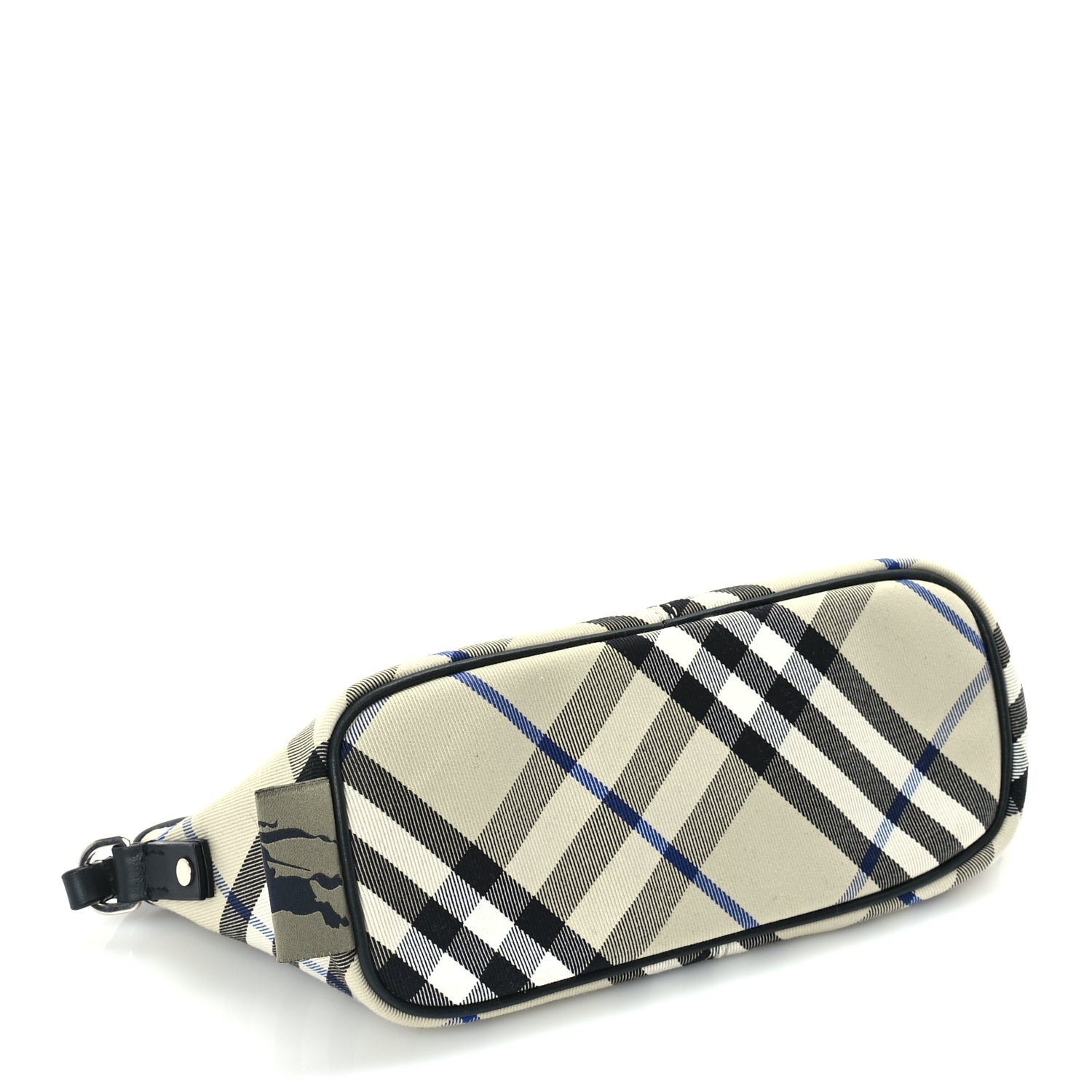 Burberry Essential Check Simple Zip Baguette Lichen 3 of 8