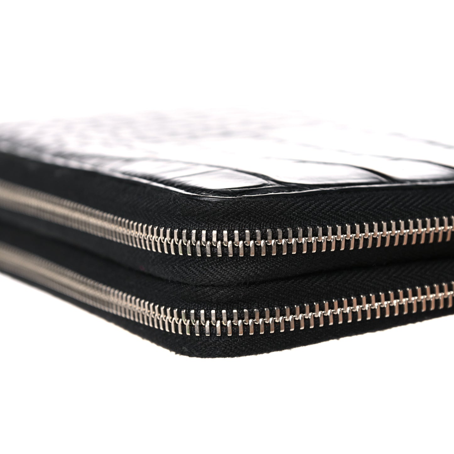 Crocodile Travel Document Case Black