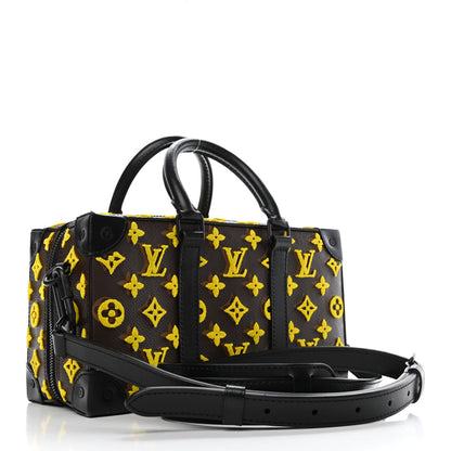 Louis Vuitton Monogram Tuffetage Speedy Trunk Jaune 2 of 4