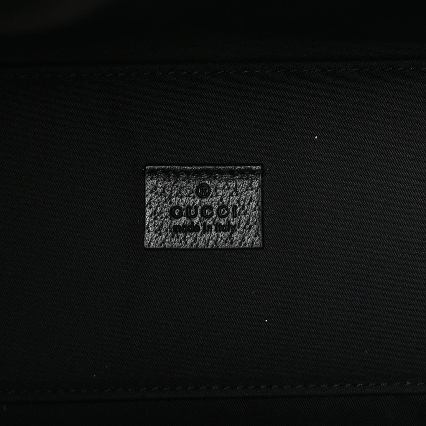 Econyl Nylon Monogram Off The Grid Long Tote Bag Black