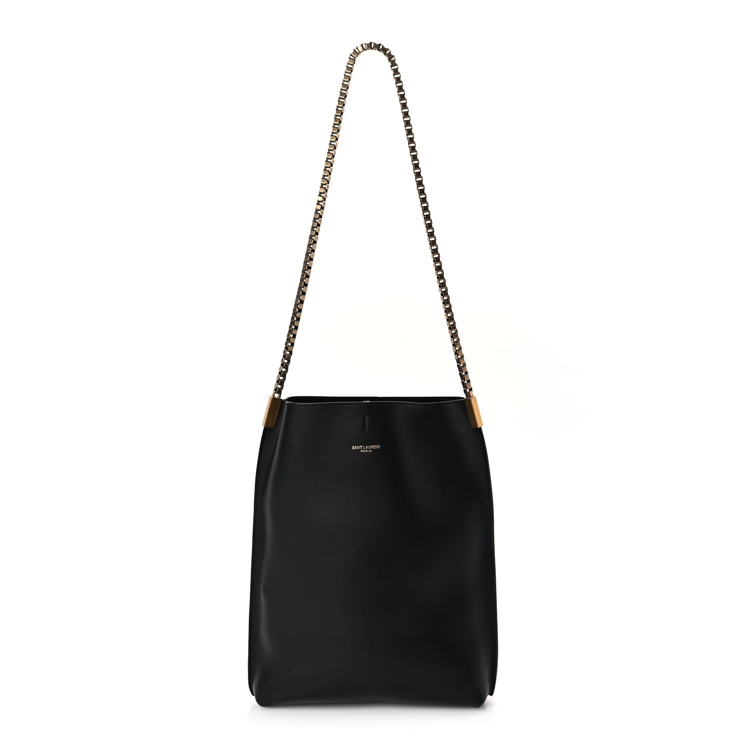 Saint Laurent Smooth Calfskin Small Suzanne Hobo Black 1 of 7