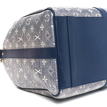 Louis Vuitton Monoglam Keepall 45 Blue 7 of 8