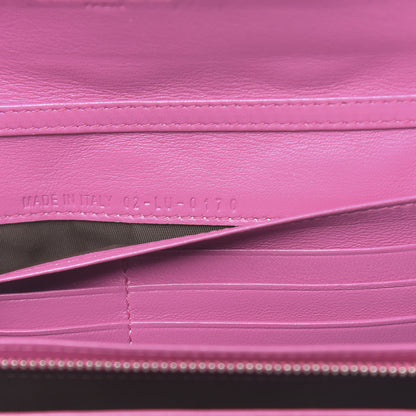 Christian Dior Patent Cannage Rendezvous Chain Wallet Pink 7 of 12