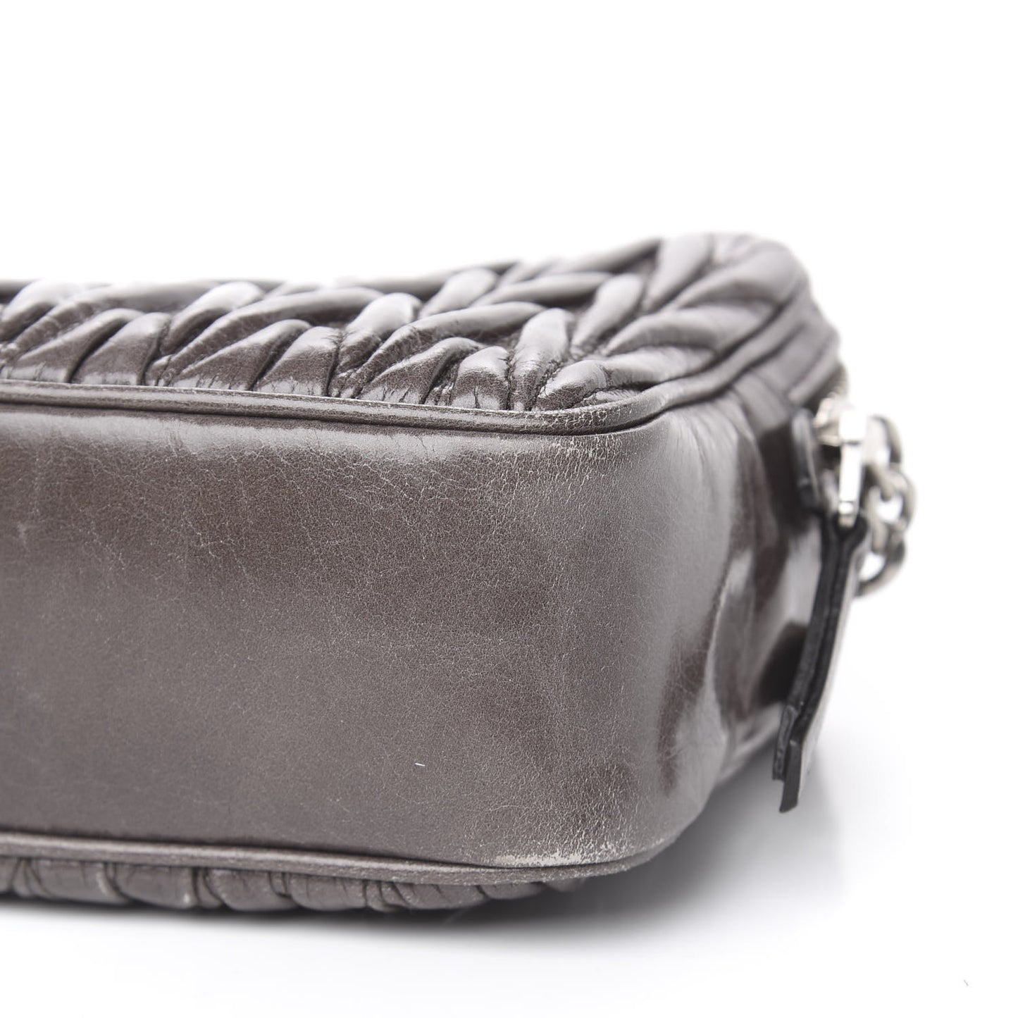 Matelasse Lux Camera Bag Fumo