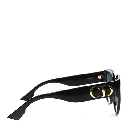 Christian Dior Acetate DDiorF Cat Eye Sunglasses Black 3 of 7