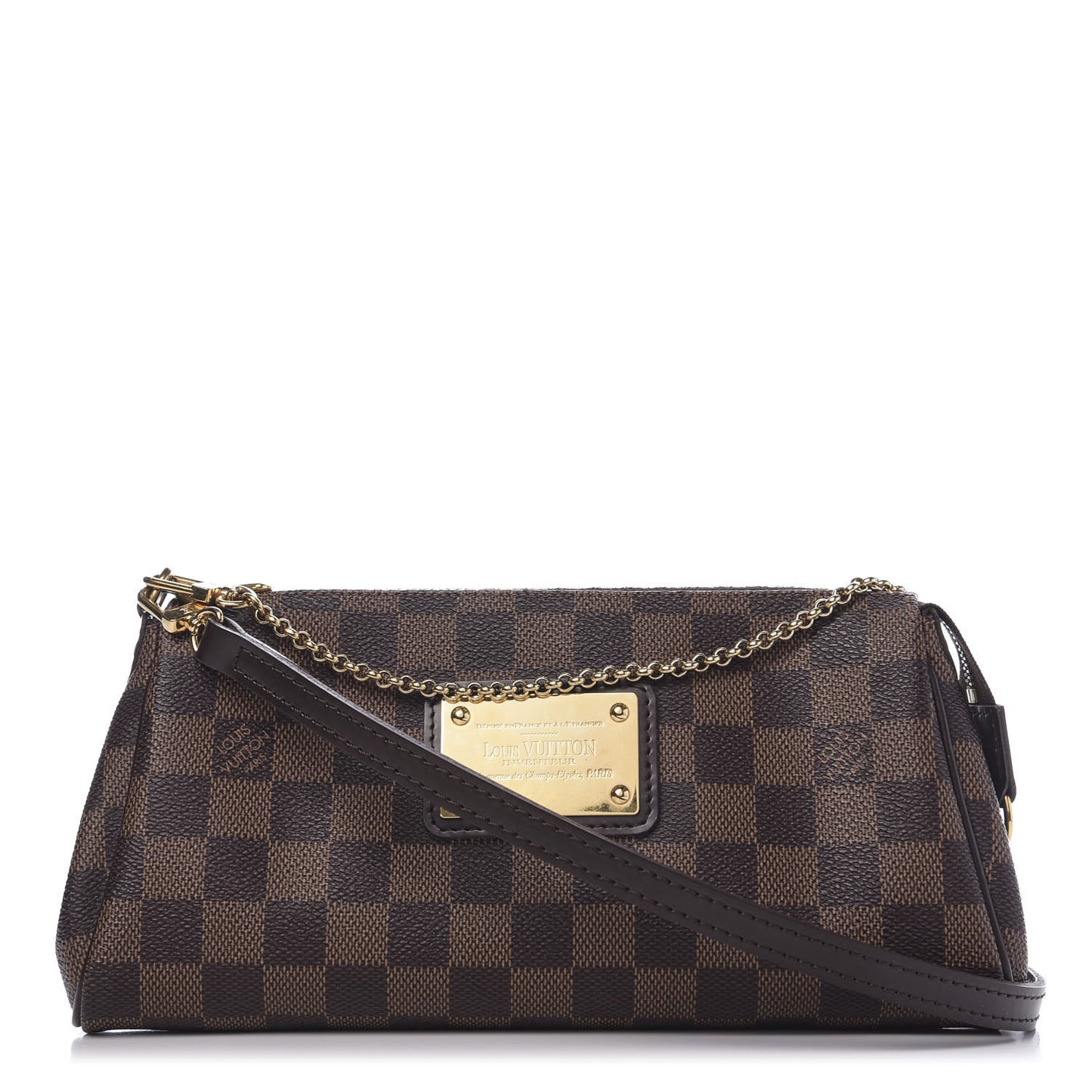 Damier Ebene Eva Clutch