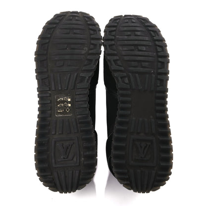 Louis Vuitton Calfskin Run Away Sneakers 38 Black 6 of 10