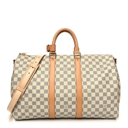 Louis Vuitton Damier Azur Keepall Bandouliere 45 1 of 14