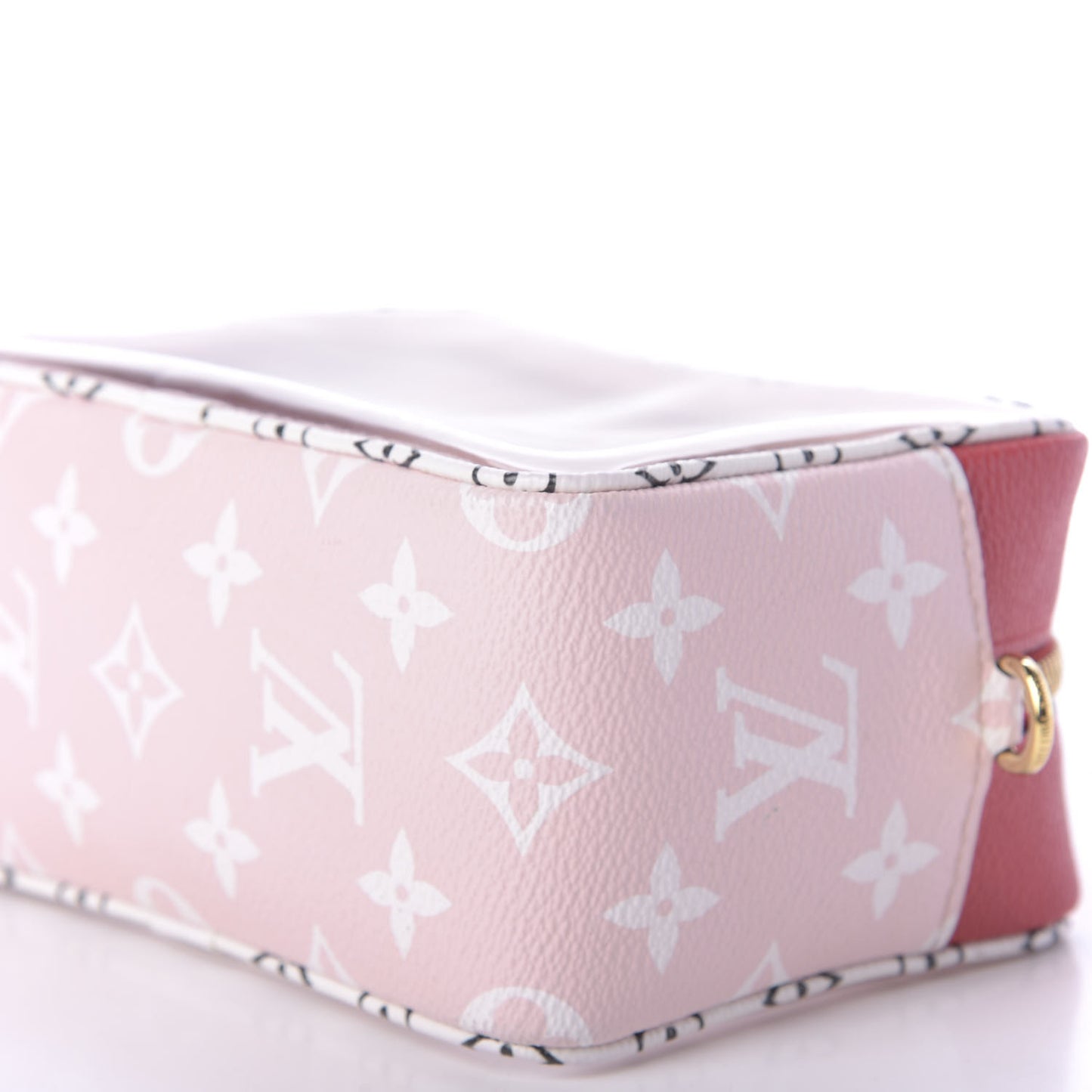 Monogram Giant Beach Pouch Rouge