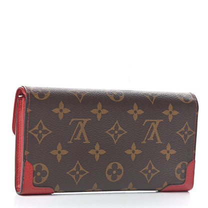 Louis Vuitton Monogram Sarah Retiro Wallet Cherry 3 of 7