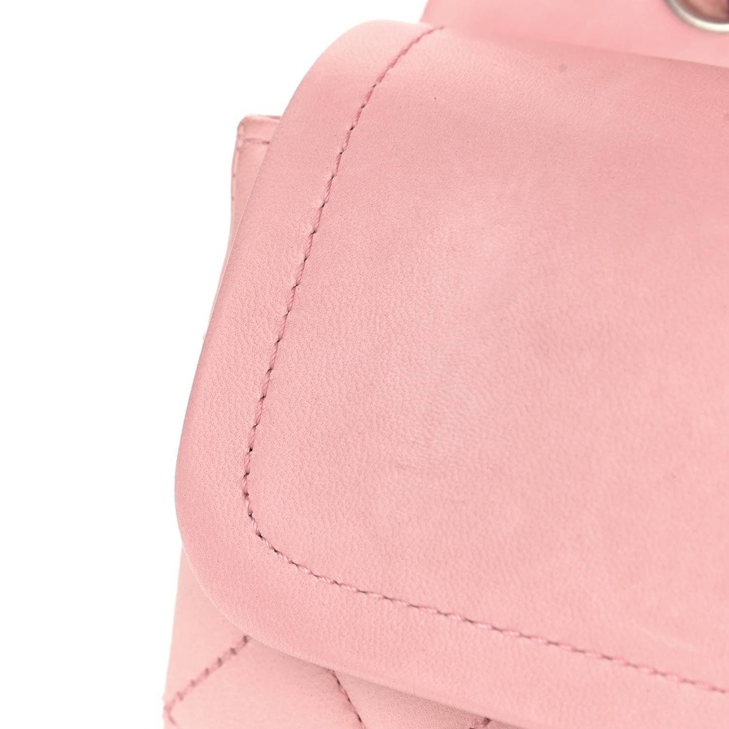 Chanel Lambskin Quilted Medium Double Flap Light Pink 8 of 18