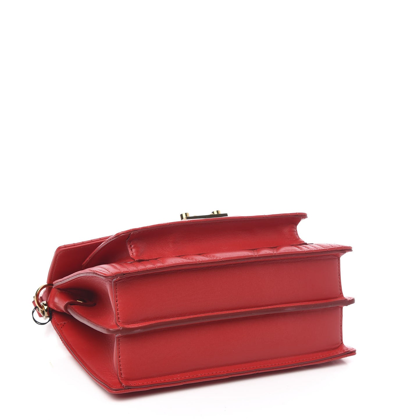 Lambskin Quilted Small Patricia Crossbody Bag Ruby Red